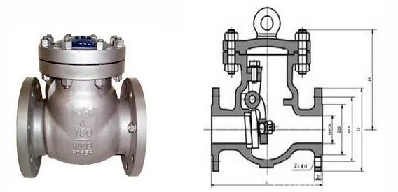 ইস্পাত রৈখিক চেক ভালভ কাস্ট করুন